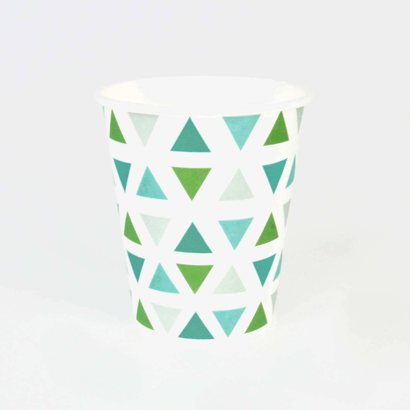 vasos decoracion triangulos verdes vasos decoracion triangulos verdes