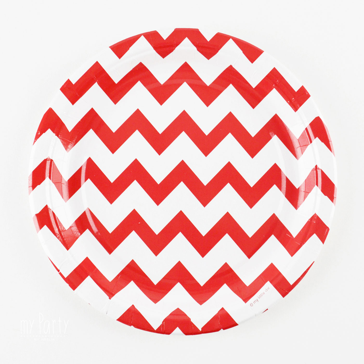 platos decoracion chevron rojo platos decoracion chevron rojo