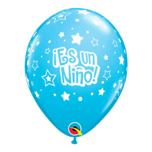 globo es un niño azul
