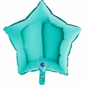 globo foil estrella iridiscente