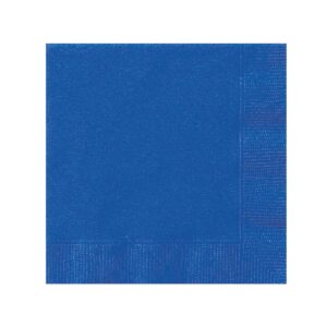 servilletas azul real