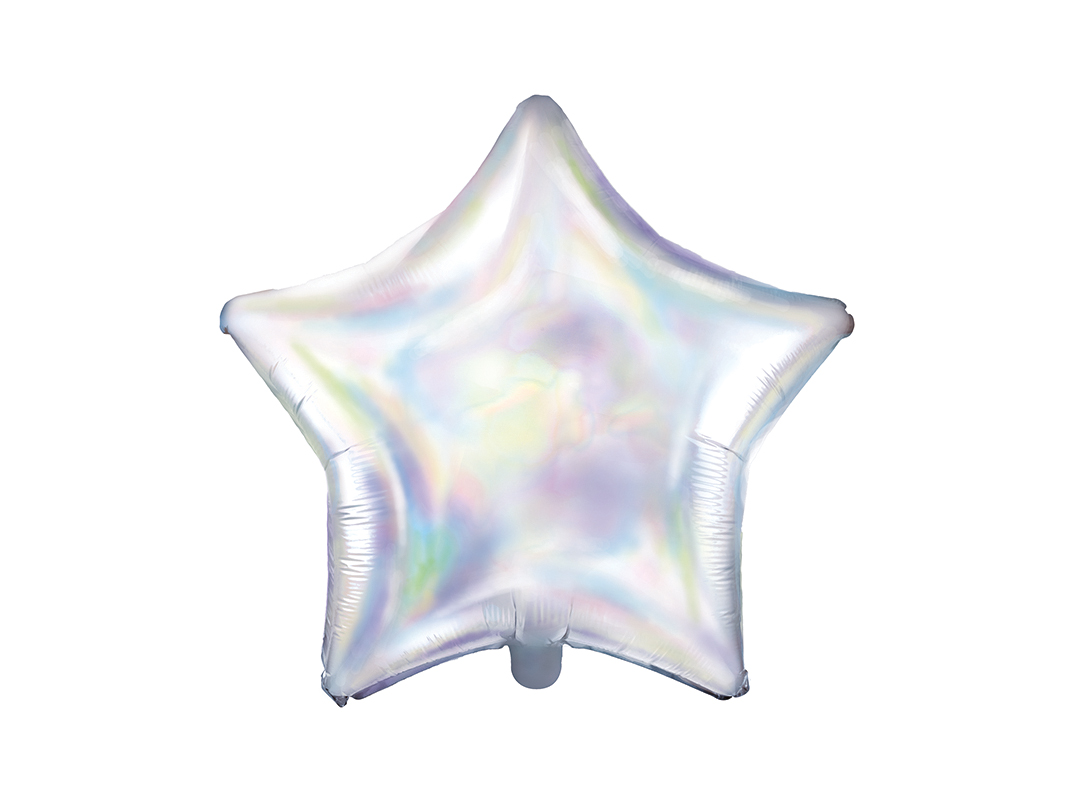 globo foil estrella iridiscente globo foil estrella iridiscente