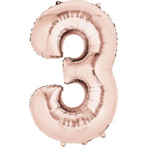 globo oro rosado 4