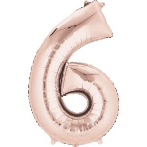 globo oro rosado 7