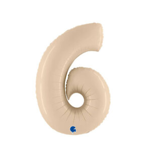 globo foil 6 marfil