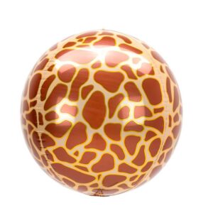 globo foil 3d jirafa