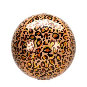 globo foil orbz leopardo