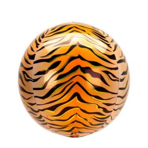 globo foil 3d tigre