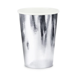 vasos plateados