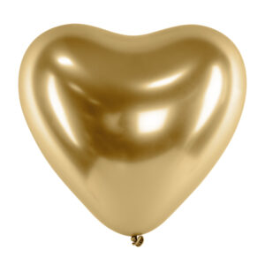 globo corazon dorado