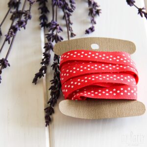 Cinta topos roja