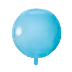globo foil 3d azul