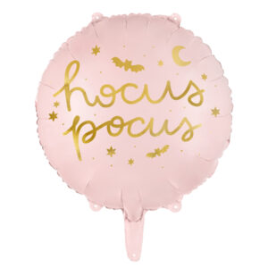 globo foil rosa hocus pocus