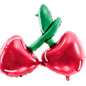 globo foil cerezas