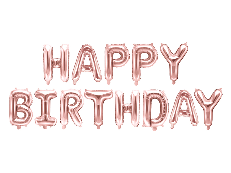 guirnalda Happy Birthday foil guirnalda Happy Birthday foil
