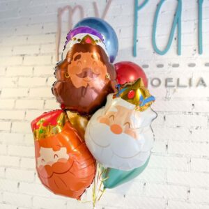 Globos Reyes Magos Helio