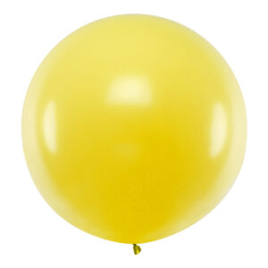 globo gigante amarillo