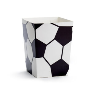 cajas de palomitas futbol