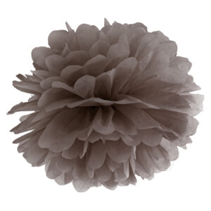 pompom marron
