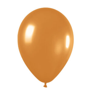 globo latex dorado