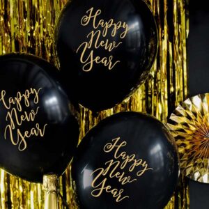 globos happy new year