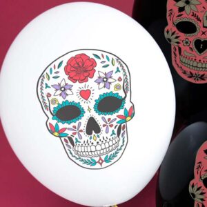 globos fiesta de los muertos