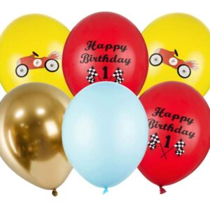 globos primer cumple coche