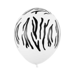globo estampado cebra