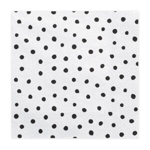 servilletas topos negros