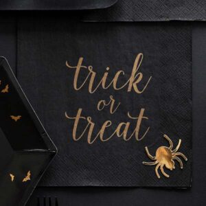 servilletas trick or treat