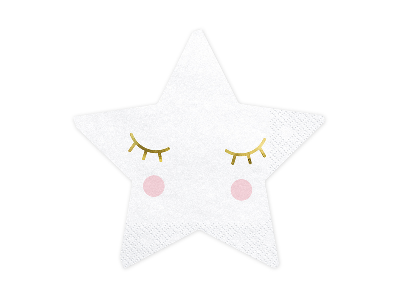 servilletas con forma de estrella servilletas con forma de estrella