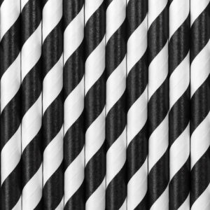 pajitas de papel
