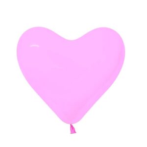 globo latex corazones rosa