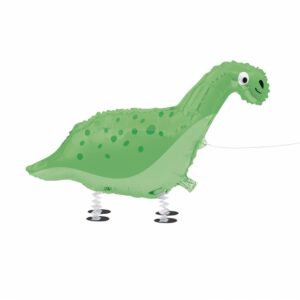 globo foil dnosaurio camina