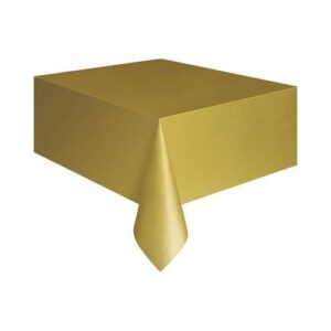 mantel de color dorado