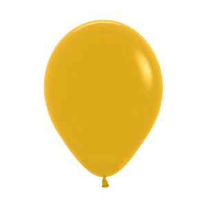 globo latex mostaza