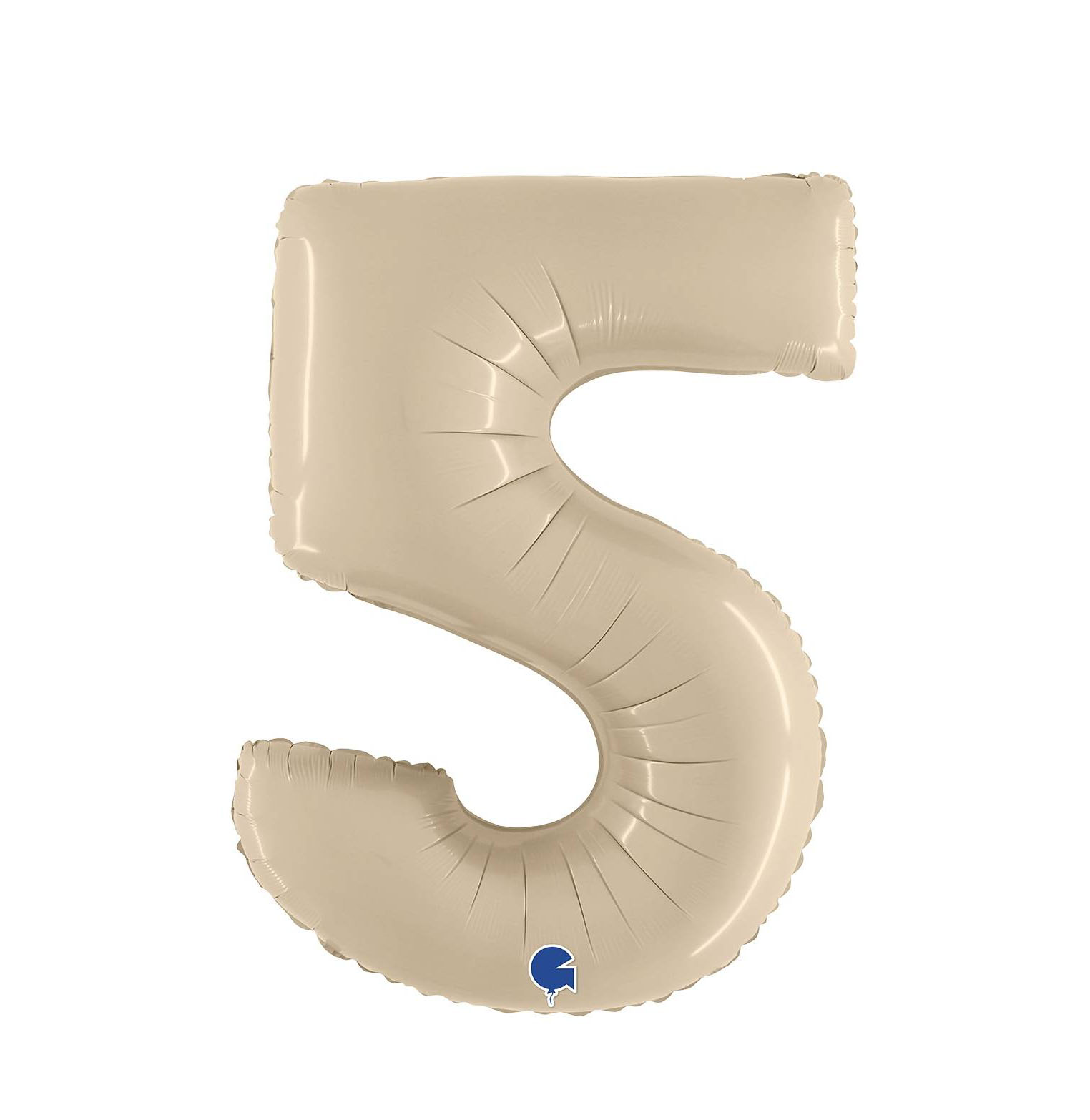 globo foil 5 marfil globo foil 5 marfil