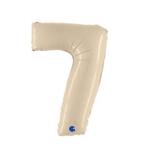 globo foil 7 marfil