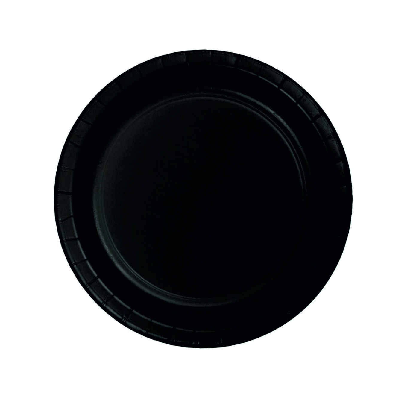 plato negro platos de plastico de colores