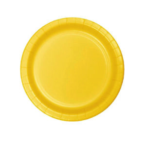 platos de plastico de colores