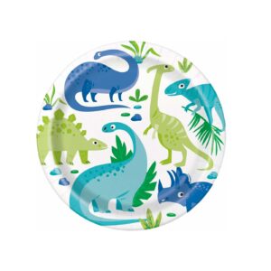 platos tematica dinosaurios