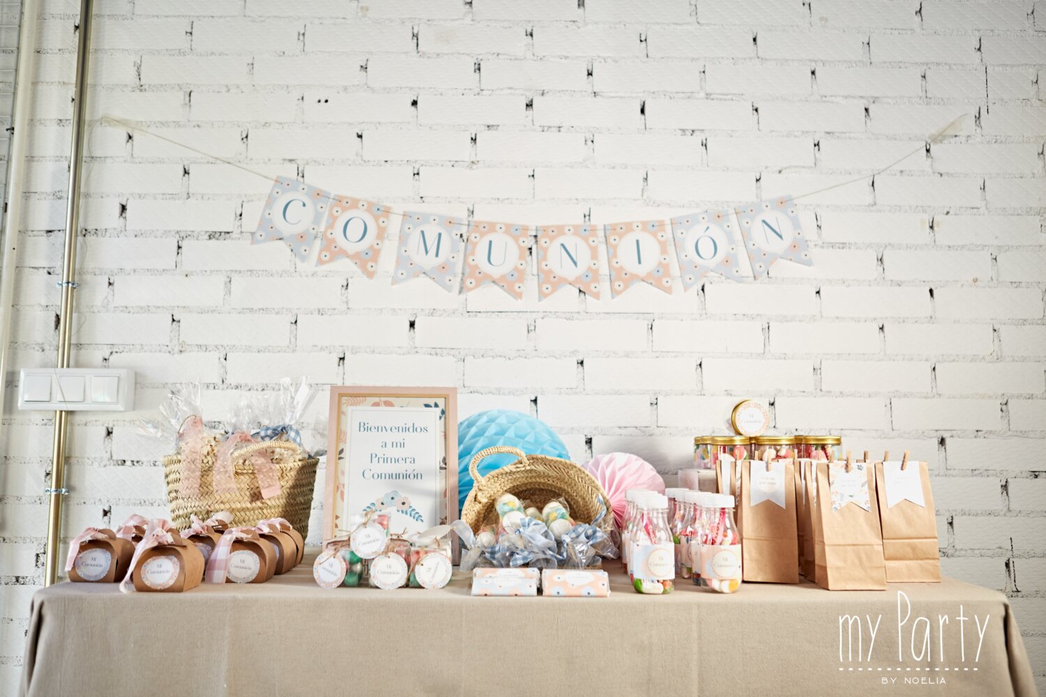 Candy con globos.